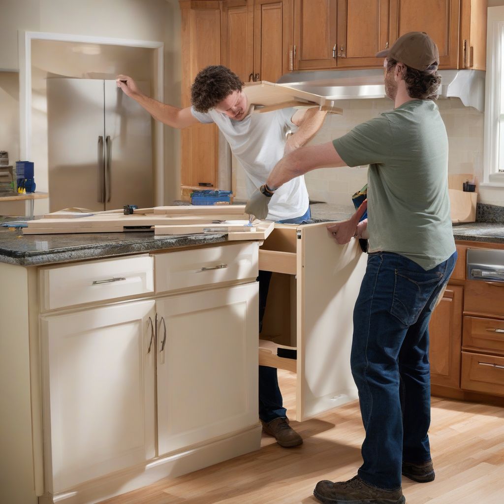 Kitchen Cabinets Installation