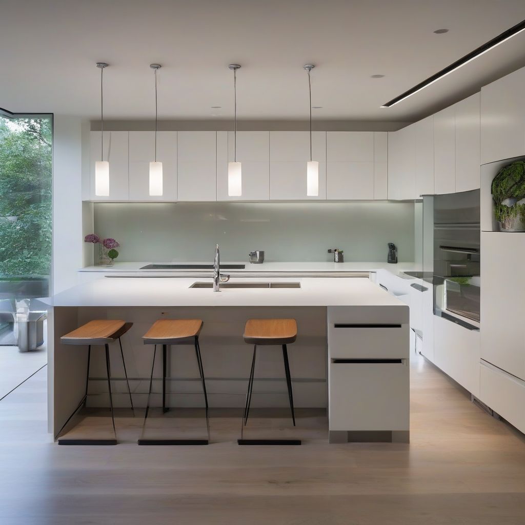 Minimalist Lighting Kitchen