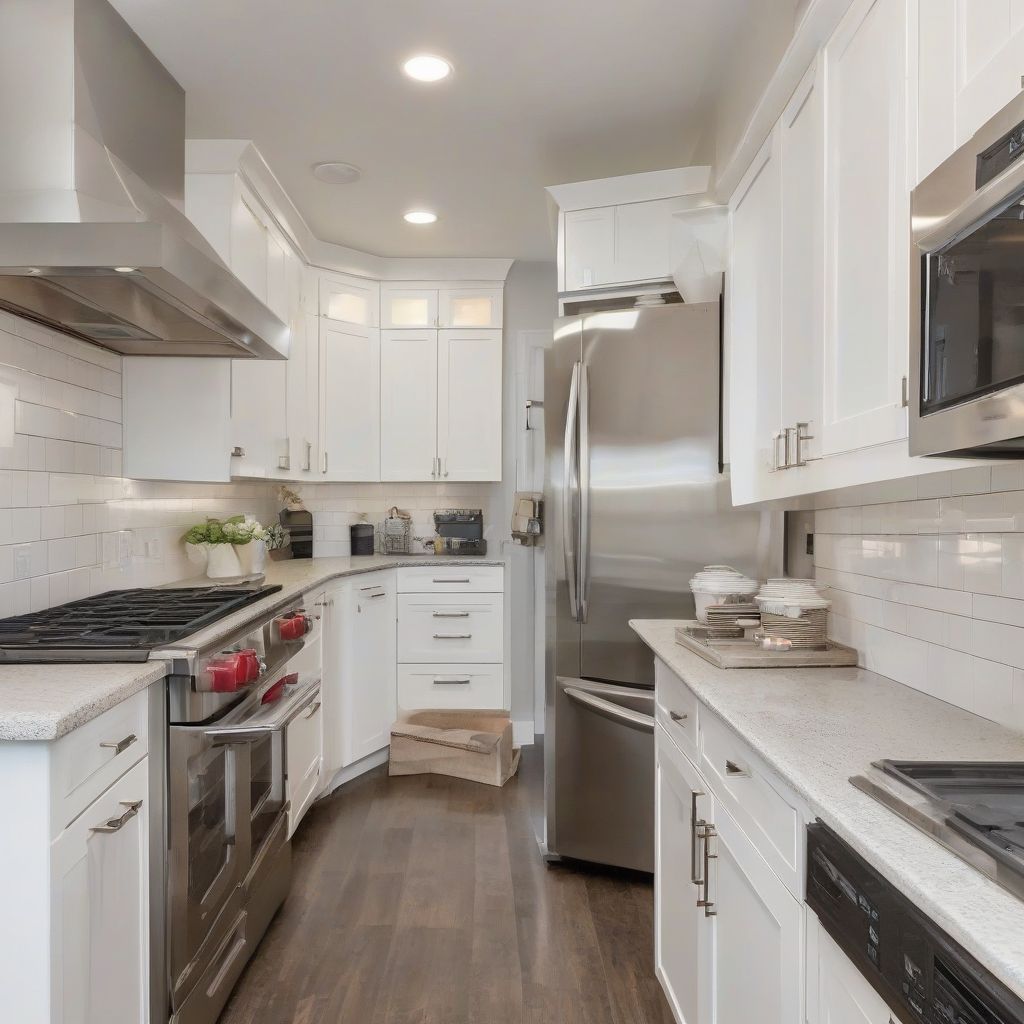 Modern Kitchen with Updated Cabinets 